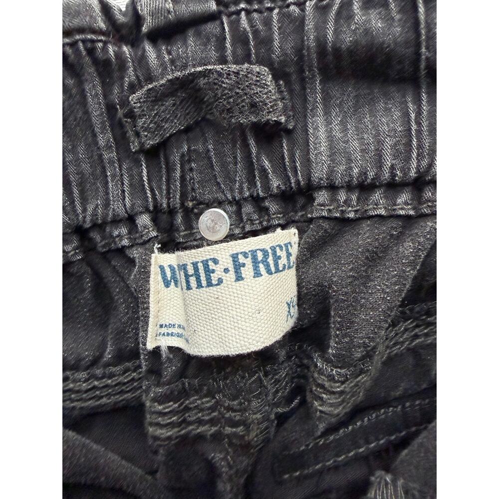 We The Free Women's Washed Black Can't Compare Slouch Cargo Pants Size XS - Picture 15 of 16